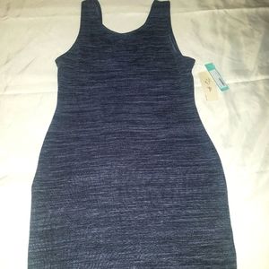 RD Style Blue Knit Midi Dress